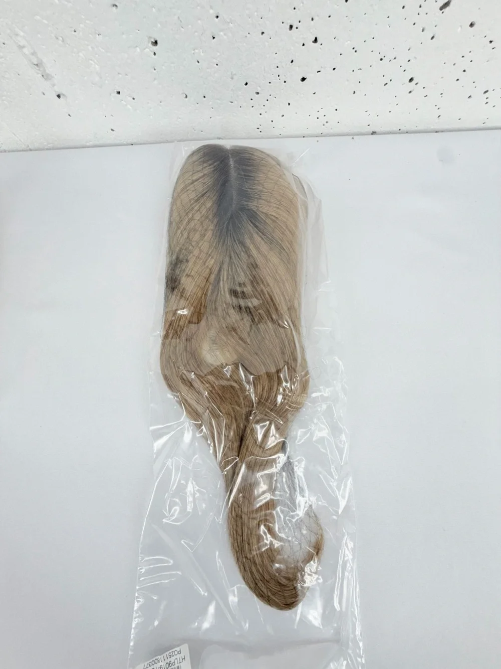 Real Human Hair Topper Model HTLP9019-1BR12 Light Brown T4/6/10 NEW
